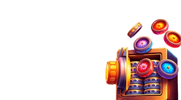 Ящик с разноцветными жетонами, символизирующий турнир Spinoleague в Онлайн-казино Ирвин, где игроки соревнуются за крупные призы.